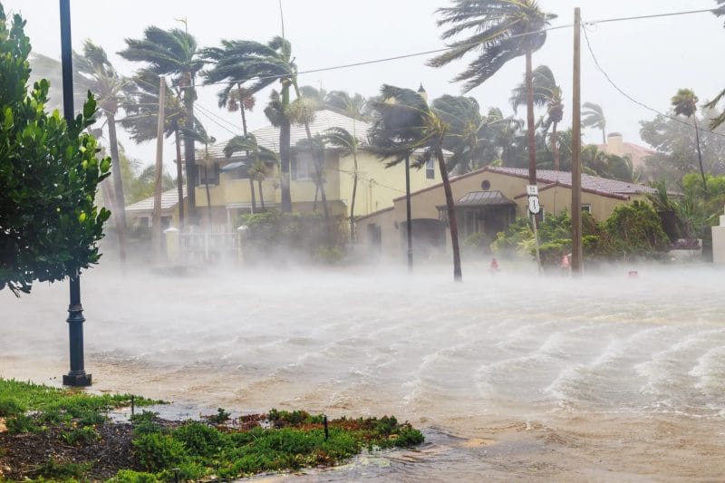 Hurricane Irma and tropical storm